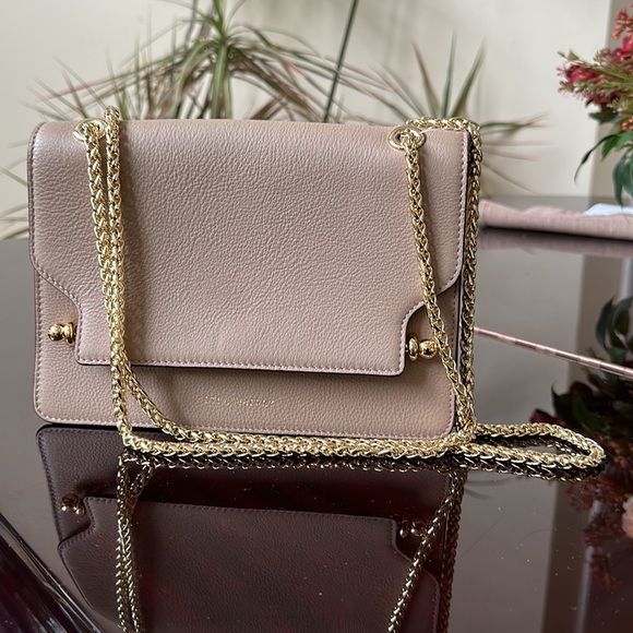 ⭐️⭐️⭐️SOLD⭐️⭐️⭐️  STRATHBERRY East-West Leather Chain Shoulder Bag - Picture 10 of 16